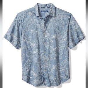 Tommy Bahama Blanca Vines Short Sleeve Woven Shirt